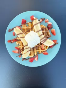 banana waffle 2